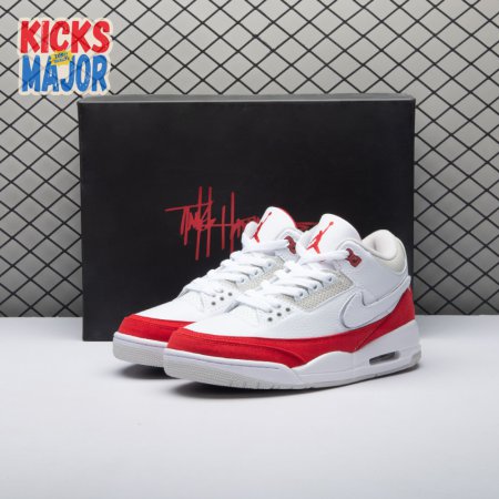 Air Jordan 3 Retro Tinker White University Red Men's
