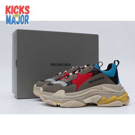 Balenciaga Triple S Grey Red Blue (2018 Reissue) SIZE: 35-45