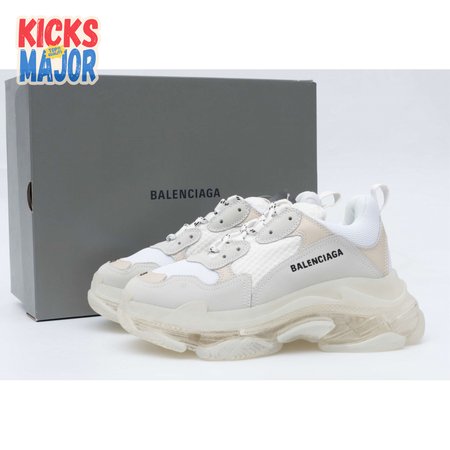 Balenciaga Triple S Clear Sole White 35-45