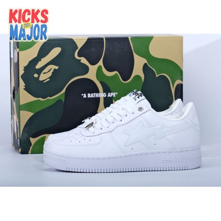 Bape Sta Low White 36-45