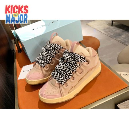Lanvin women men pink best sale sneakers,: 35-46