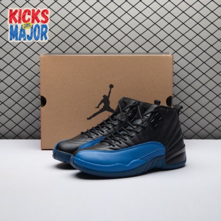 Jordan 12 Retro Black Game Royal 130690-014 Men's