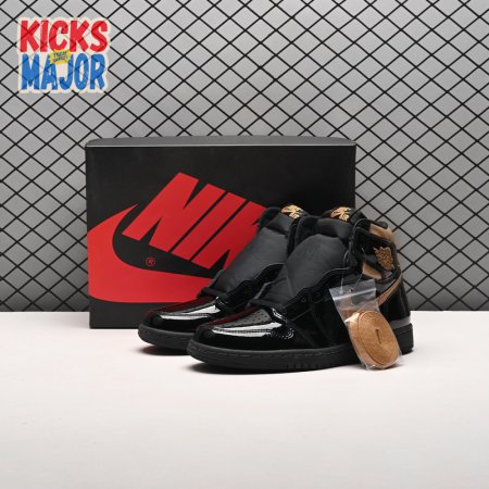Jordan 1 Retro High Black Metallic Gold (2020) Unisex