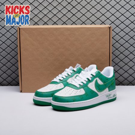 Nike Air Force 1 Low By Virgil Abloh White Green Men's
