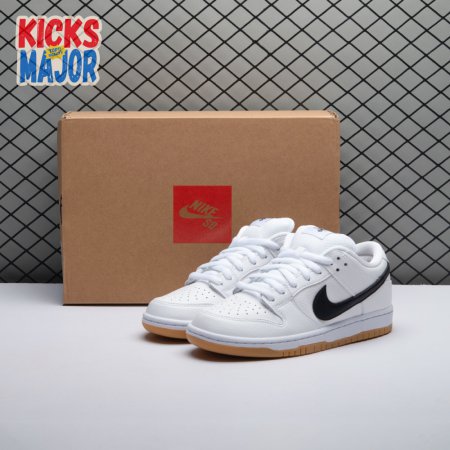Nike SB Dunk Low Orange Label White Black Unisex