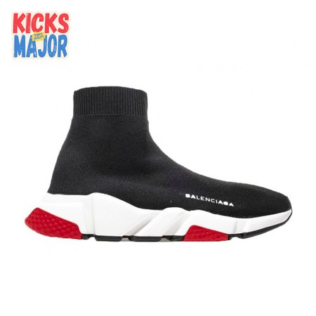 Balenciaga Speed Trainer Mid Black Red 36-46