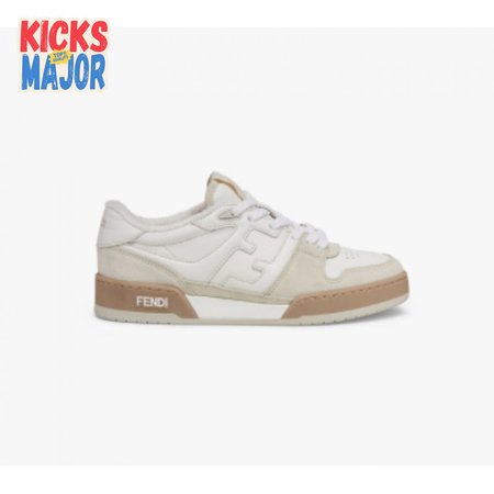 Fendidi Match Women's white suede low top shoes 35-45
