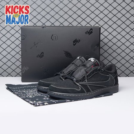 Jordan 1 Retro Low OG SP Travis Scott Black Phantom Unisex