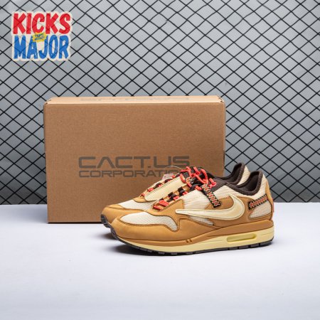 Nike Air Max 1 Travis Scott Cactus Jack Wheat Lemon Drop DO9392-701 Unisex