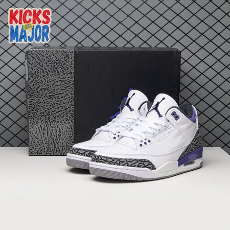 Air Jordan 3 Dark Iris CT8532-105 Men's