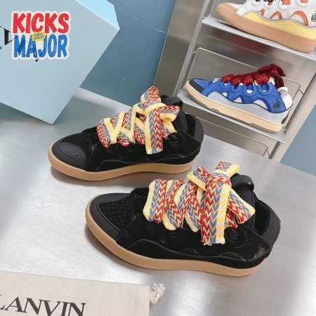 LANVIN Curb sneakers black DRA2-A2010 35-45