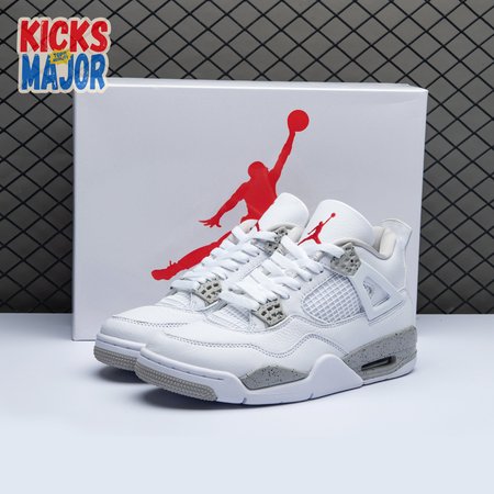 Air Jordan 4 Retro 'White Oreo' Unisex