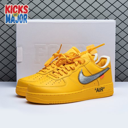 Off-White x Air Force 1 Low 'University Gold' Unisex