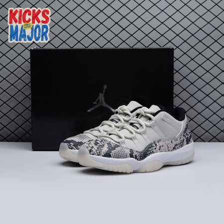 Jordan 11 Retro Low Snake Light Bone CD6846-002 Unisex
