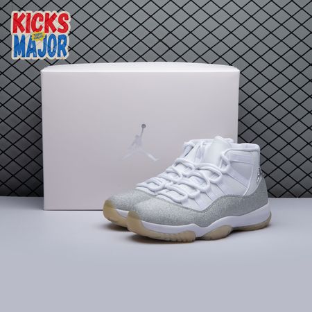 Jordan 11 Retro White Metallic Silver AR0715-100 Unisex