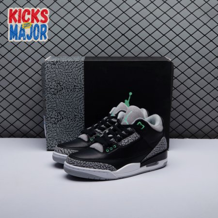 Jordan 3 Retro Green Glow CT8532-031 Unisex