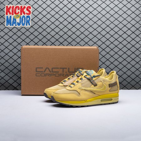 Nike Air Max 1 Travis Scott Cactus Jack Saturn Gold DO9392-700 Unisex