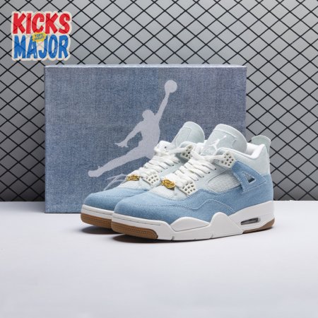 Jordan 4 Retro TEX Denim Worn Blue IB6716-100 Unisex