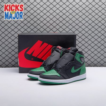 Jordan 1 Retro High Pine Green Black 555088-030 Men's
