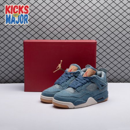 Jordan 4 Retro Levi's Denim AO2571-401 Unisex