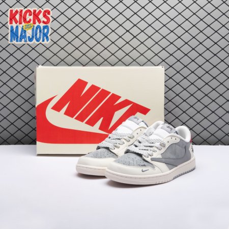 Travis Scott x Fragment Design x Jordan Air Jordan 1 Low OG SP SJ2068-130 Unisex