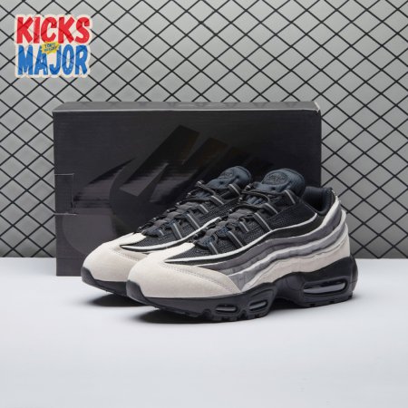 Nike Air Max 95 Comme des Garcons Black Grey CU8406-101 Men's
