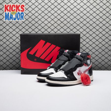 Jordan 1 Retro High Black Gym Red Men's