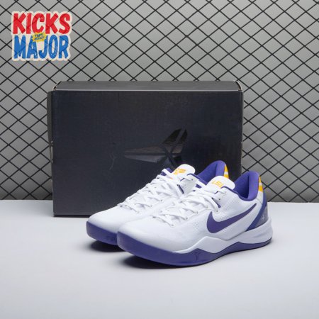Nike Kobe 8 Protro Whit Court Purple HF7485-001 Men's