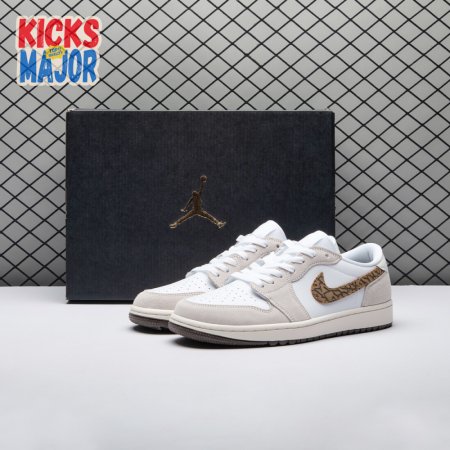 Jordan 1 Retro Low Golf Light Orewood Elephant DD9315-116 Unisex