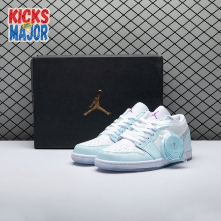 Jordan 1 Low SE Glacier Blue (GS) HJ3481-491 Unisex