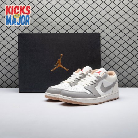 Jordan 1 Low Sail College Grey Rattan 553558-169 Unisex