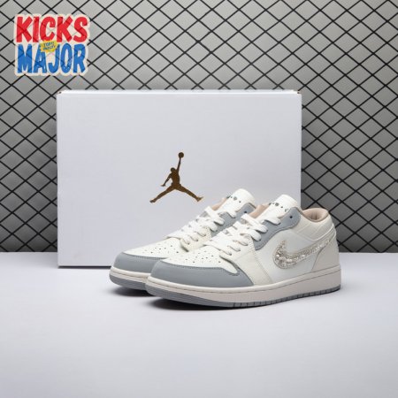 Jordan 1 Low Sail Soft Pearl IH7323-100 Unisex