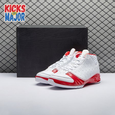 Jordan 23 White Varsity Red 318376-161 Men's