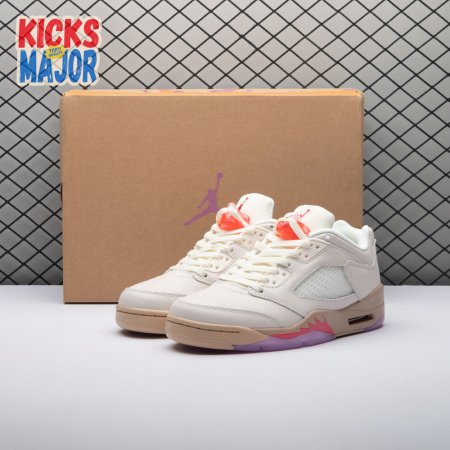 Jordan 5 Retro Low Peanut Butter X Jelly HJ5994-106 Unisex