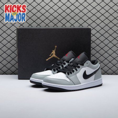 Jordan 1 Low Light Smoke Grey 553558-030 Unisex
