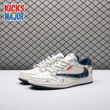 Travis Scott x VL x Jordan 1 Low CX5050-Y16 Unisex