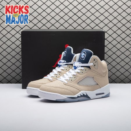 Air Jordan 5 Georgetown Hoyas PE HQ7978-005 Men's