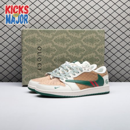 Travis Scott x Air Jordan 1 Low QW5088-206 Unisex