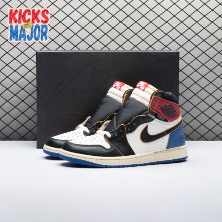 Jordan 1 Retro High OG SP Fragment x Union LA Varsity Red Sport Royal IO7847-002 Unisex