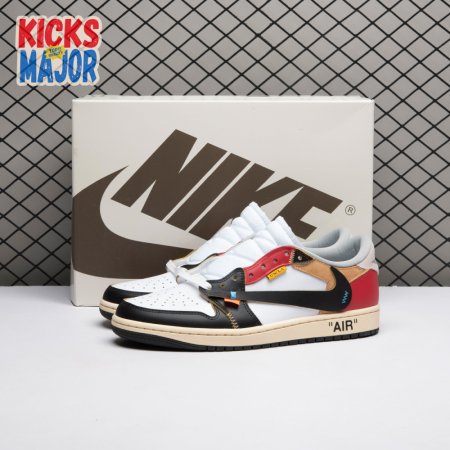 Travis Scott x OFF-WHITE x Air Jordan 1 XZ6868-005 Unisex